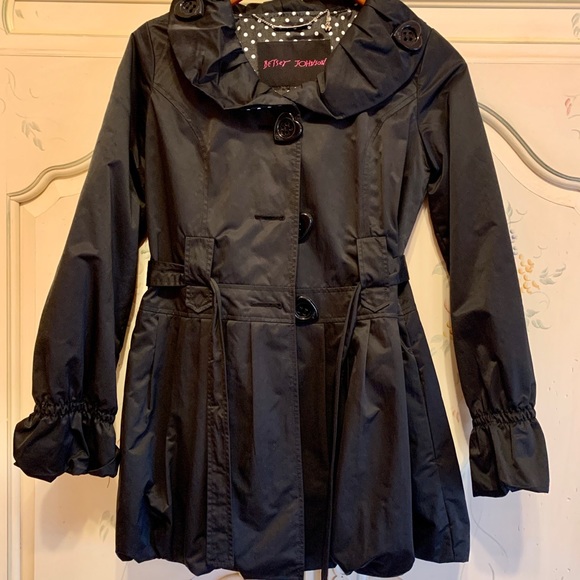 Betsey Johnson Raincoat - Picture 1 of 5